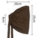 Women's Clothing Solid Color Mercerized Cotton Strap Elastic Bottoming Hat Adjustable Tie Headscarf Wool Muslim Cap_ecoleips.com