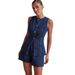 2025 Spring Summer New Independent Station European And American Fashion Sleeveless High Waist Loose Denim Shorts_ecoleips.com