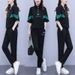 Women's Plus Size Printed Sportswear Set Casual Fashionable Two Piece Outfit Loose Fit Short Sleeved Summer Style_ecoleips.com