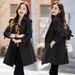 Women's Clothing New Style Temperament Versatile Mid Length Windbreaker New Style Casual Slimming Fashionable Jacket Women's Windbreaker_ecoleips.com