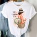 European And American Clothing, Vintage Plus-size Urban Girl T-shirt, Women's Short Sleeves_ecoleips.com
