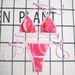 New Foreign Trade Bikini, Sexy European And American Fashion Printed Two-piece Beach Swimsuit With Chest Pads_ecoleips.com