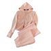 Women's Dopamine Fashion Hooded Cardigan And Wide-Leg Pants Set - Trendy Elegant Two-Piece Outfit Versatile Occasion Wear_ecoleips.com