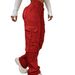 Women's Wide Leg Cargo Pants Casual Straight Leg Trousers With Multi Pockets Autumn Winter Fashion Sexy_ecoleips.com