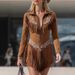 Women's Clothing Western Boho Fringe Suede Dress – Long Sleeve Vintage Floral Embroidery Maxi Dress For Women_ecoleips.com