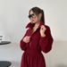 Women's Long-Sleeve Jumpsuit – Semi-Open Front & Elastic Waist (Straight-Leg, 6 Colors) | Casual Streetwear For Spring & Fall_ecoleips.com
