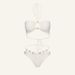 Women's Clothing Split Bikini Swimsuit Female Sexy Lace Up Beach Vacation Bikini_ecoleips.com