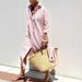 Women's Mid-Length Striped Cardigan Lapel Shirt Dress Casual Elegant American Style Thin Five-Point Sleeve For Spring/Autumn Summer_ecoleips.com