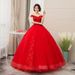 Women's Clothing Welcoming Solo Skirt Annual Meeting Host Catwalk Colorful Wedding Dress Long Student Performance Costume_ecoleips.com