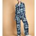 Women's Clothing New Fashion Multi-color Tie-dyed Printed Long-sleeved Shirt Straight Casual Pants_ecoleips.com