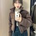 Off-Season European Kendall Jenner Style Short High-Waisted Thickened Down For Women 2025 New Small Size Puffer Jacket_ecoleips.com