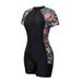 Aria Basics 2025 New European And American Cross-Border One-Piece Swimsuit Women, Sexy Athletic Color-Printed Bikini, Breathable_ecoleips.com
