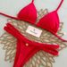 Women's Quick Drying Two Piece Swimsuit Brazilian Style Beach Bikini Summer Swimwear_ecoleips.com