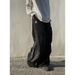 American Wide Leg With Striped Splicing, Floor Drawstring, Jogging Pants, Loose Fitting Harajuku Street Casual Pants For_ecoleips.com