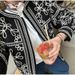 Women's Clothing Autumn Women's Fashion Casual Suit Personality Street Print Round Neck Jacket Short Skirt Suit_ecoleips.com