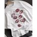 Summer New Niche Unique Design Printed Cotton Round Neck T-Shirt For Women Loose Versatile Casual Top Trendy Ins_ecoleips.com