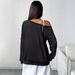 Spring/Summer Women's Fashion Drop Shoulder Sleeve Striped Top Loose Fitting Versatile Street Style Wholesale_ecoleips.com