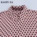 Aria Basics Aria Basics KAOPU ZA 2025 Spring New European And American Cross-Border Women's Fashion Printed Long-Sleeve Shirt Casual Jacket_ecoleips.com