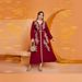 Women's Clothing Muslim Women's Fashion Casual Large Size V Neck Loose Waist Dress_ecoleips.com