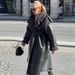 Women's Clothing Elegant Women's Trench Coat Long Sleeve Belted Trench Jacket With Lapel Collar For Autumn Winter_ecoleips.com