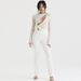 2026 European And American Strap Hollow Long Sleeve Slim-Fit Women's Top, Waist-Cinching, Slimming, Sexy Lace_ecoleips.com