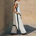 New Elegant Hooded Color Block Women's Two-Piece Set Irregular Cut Vest And Pants Casual Comfortable Women's Clothing_ecoleips.com