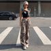 Spring Autumn High Waist Wide Leg Pants for Women Casual Slimming Loose Fit Floor Length Trousers Hot Girl Style_ecoleips.com