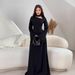 Women’s Clothing Spring And Autumn New Solid Color Long Sleeved Slim Temperament Dress_ecoleips.com