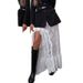 Women's Clothing Women's Slim Fit Irregular Lace Skirt With Slit Versatile Summer Fashion Clothing For Formal & Casual For Women_ecoleips.com