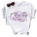 Wholesale Foreign Trade Plus-size High-heeled Shoes, White Cartoon Fashion Retro T-shirt, Women's Round-neck T-shirt_ecoleips.com