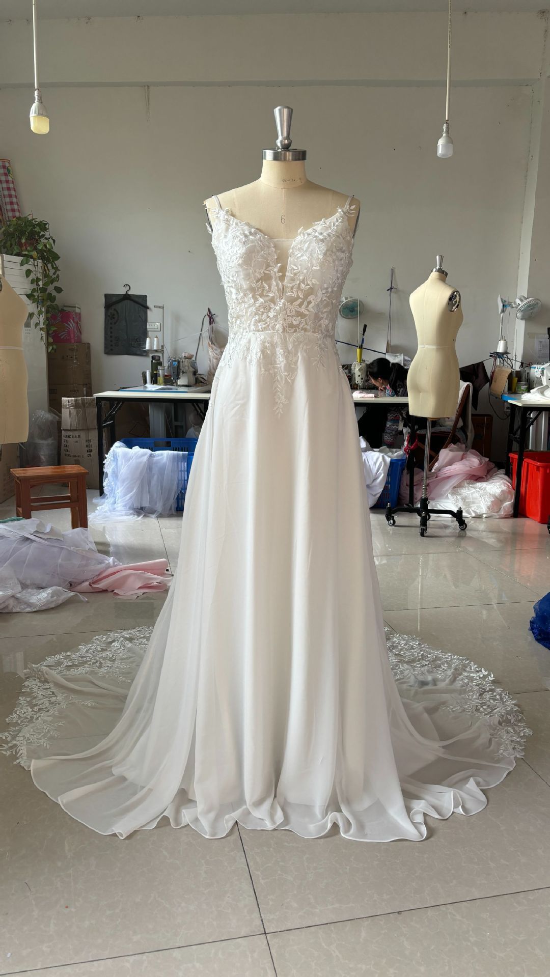 Women's Clothing Strapless Fishtail Wedding Dress For Brides Slim And Thin Gown For Travel Photography Elegant And Light Luxury Dress_ecoleips.com