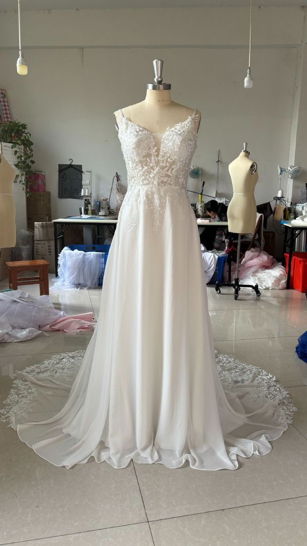 Women's Clothing Strapless Fishtail Wedding Dress For Brides Slim And Thin Gown For Travel Photography Elegant And Light Luxury Dress_ecoleips.com