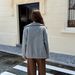 Women's Clothing Elegant Long Sleeved Jacket Vest Coat European American Style Autumn Winter Outerwear For Ladies_ecoleips.com