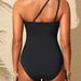 Women's Clothing Splicing Mesh One Piece Conservative Swimsuit_ecoleips.com