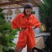 Verve 2025 Summer New Women's Vacation Casual Loose Long Sleeve Shirt + Shorts Set_ecoleips.com