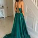 2026wish New Strapless European And American Foreign Trade AliExp Shiny Long Flared A-line Slimming Evening_ecoleips.com