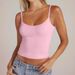 Adjustable Strap Camisole Top – Lightweight Polyester Spaghetti Strap Tank For Women (XS-XXL, Solid Colors, Summer Layering Essential)_ecoleips.com