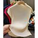 Women's Slim Fit Pleated T-Shirt Simple Solid Color Stand Collar Short Sleeve Versatile Classic Style New Summer Top_ecoleips.com