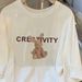 Women's White Short Sleeve T-Shirt Spring/Summer Loose Fit Mid-Length Base Layer Top plus Size Rabbit Print Simple Design_ecoleips.com