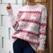 Cozy Christmas Deer Jacquard Knit Sweater Women's Loose Round Neck Casual Pullover Soft Yarn Top_ecoleips.com