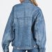 Women's Loose Casual Long Sleeve Denim Jacket Multi Pocket Workwear Spring New Arrival_ecoleips.com