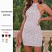European And American Sexy Sequin Party Spring Summer Fashion Elegant High-end Gown Backless Slim Short Dress For_ecoleips.com