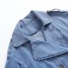 Oversized Denim Trench Coat For Women – Long Streetwear Jacket With Double-Breasted Buttons & Detachable Belt, Vintage Wash For Fall/Winter_ecoleips.com