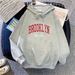 New Export Casual Sports Sweatshirt Fleece-Lined Hooded Plus Size Loose Top For Women Autumn Winter_ecoleips.com