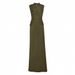 High End Women's Summer Two-Piece Set Sleeveless High Neck Tassel Patchwork Top With Satin Skirt Ensemble New Style For Spring Autumn_ecoleips.com