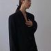 ZOEVA Black Blazer Women's Spring And Autumn New Korean Version Temperament Retro Loose Casual And Thin Small Suit_ecoleips.com