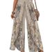 . Cross-Border Foreign Trade 2025 Summer European And American High-Waisted Casual Pants New Women's Trousers_ecoleips.com