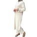 Elegant Modest Muslim Dress Long Sleeve Loose Fit Maxi Asymmetrical Hemline White S-XL Polyester Comfort Hijab Fashion_ecoleips.com
