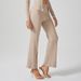 Slimming Height Enhancing Ribbed Sweatpants For Women Loose Fitting Straight Leg Wide Leg Pants Draped Slightly Flared Design Casual Sportswear_ecoleips.com