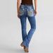 Women's Clothing Women's Jeans Fashion Slim Embroidered Denim Trousers Heavy Flower Water_ecoleips.com